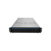 Сервер ASUS RS720-E11-RS24U 2U, 2xLGA4677, 32 DIMM DDR5, 24x 2.5"(12x NVMe+12x NVMe/SATA/SAS* hs), 2 x M.2 slot 2280, 2x10Gbe RJ45, 4 dual-slot GPU, 8 slots PCIe 5.0, 1x OCP 3.0, 2x2600W
