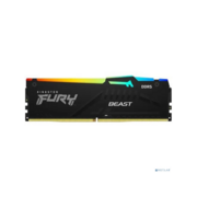 Память DDR5 16GB 5600MHz Kingston KF556C40BBA-16 Fury Beast XMP RGB RTL Gaming PC5-44800 CL40 DIMM 288-pin 1.25В dual rank с радиатором Ret