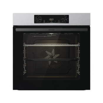 Встраиваемые электрические духовки 60 см GORENJE Встраиваемые электрические духовки 60 см GORENJE/ BOB6737E01X, Духовой шкаф, Полезный объем: 77 л, Стандартный шарнир дверцы, Решетка, Съемные направляющие, Дверца CompactDoor: 2 стекла + 1 термослой, Защит