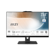 Моноблок MSI Modern AM242P 1M-1027XRU 23.8" Full HD Core 7 150U (1.8) 16Gb SSD512Gb Graphics без ОС GbitEth WiFi BT 120W клавиатура мышь Cam черный 1920x1080