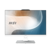 Моноблок MSI Modern AM242P 1M-1022XRU 23.8" Full HD Core 5 120U (1.4) 16Gb SSD512Gb Graphics без ОС GbitEth WiFi BT 120W клавиатура мышь Cam белый 1920x1080