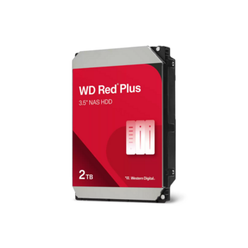 Жесткий диск WD SATA-III 2TB WD20EFPX NAS Red Plus (5400rpm) 64Mb 3.5"