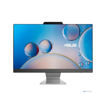 Моноблок Asus F3402WFA-BPC0050 23.8" Full HD Ryzen 3 7320U (2.4) 8Gb SSD512Gb RGr CR без ОС GbitEth WiFi BT 90W клавиатура мышь Cam черный 1920x1080