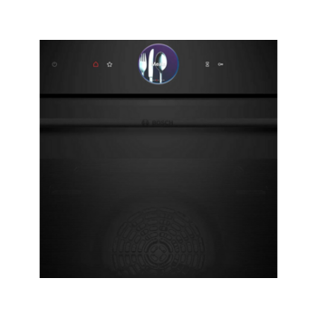 Встраиваемая электрическая духовка BOSCH Accent Line.Встраиваемый духовой шкаф с 14 режимами нагрева,контроль температуры от 30 °C до 300 °C,объем 71 л,Eco Clean Direct,TFT сенсорный дисплей,дверь с SoftClose и SoftOpen, Bosch Assist,система очистки пирол