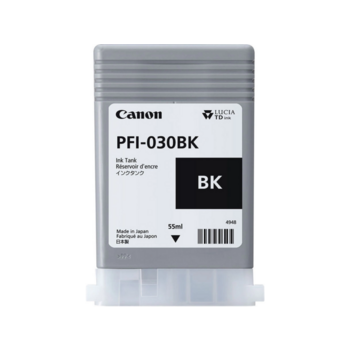 Картридж струйный Canon PFI-030BK 3489C001 черный (55мл) для Canon imagePROGRAF TA-20, TA-30, TM-240, TM-340.