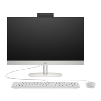 Моноблок HP ProOne 240 G10 23.8" Full HD i5 1335U (1.3) 8Gb SSD512Gb UHDG FreeDOS GbitEth WiFi BT 90W клавиатура мышь Cam белый 1920x1080