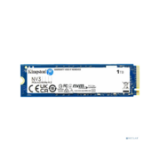 Накопитель SSD Kingston PCI-E 4.0x4 NVMe M.2 2280 1000Gb NV3, R5000/W3000MB/s MTBF 2M 160TBW (SNV3S/1000G)