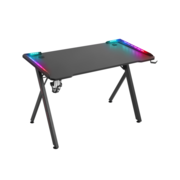 Defender Игровой стол Gamer RGB,подвес круж+гарн.,черн,120