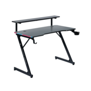 Defender Игровой стол Adamant полка,подвесы,черн,МДФ,RGB