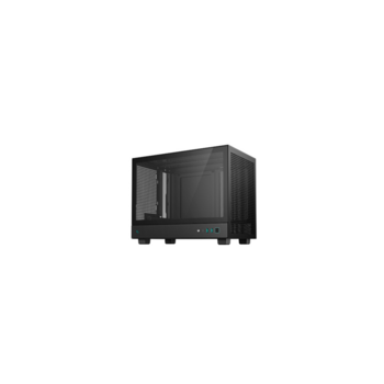 Корпус MiniTower Deepcool CH160 Black (mini-ITX, без БП, 2xUSB3.0 Type-A+ USB3.2 Type-C) (R-CH160-BKNGI0-G-1)
