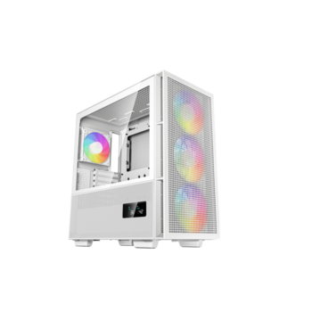 Корпус MidiTower Deepcool CH560 DIGITAL WH white (ATX, без БП, ARGB, USB3.2 Type-A+USB3.2 Type-C) (R-CH560-WHAPE4D-G-1)