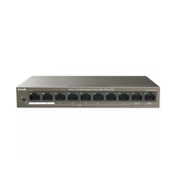 Коммутатор 10PORT 100M 8POE TEF1110P-8-63W TENDA