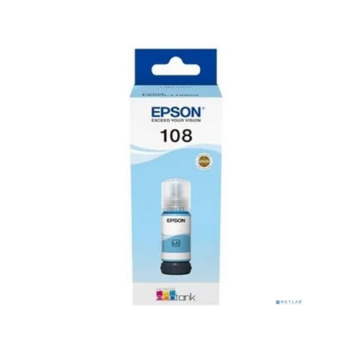 Чернила Epson 108 C13T09C54A светло-голубой 70мл для Epson L8050/L18050