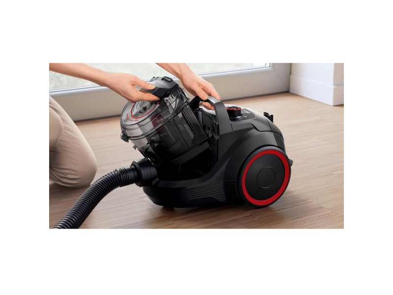 Пылесос Bosch Пылесос Bosch/ Пылесос Bosch, безмешковый, напольный, емкость пылесборника 2 л, сухая уборка, фильтр Ultra Allergy, цвет черный