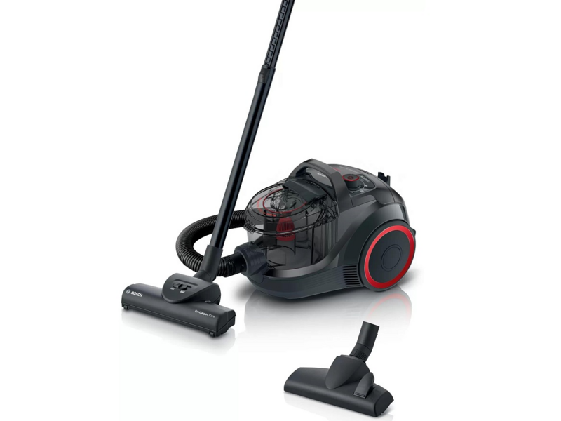 Пылесос Bosch Пылесос Bosch/ Пылесос Bosch, безмешковый, напольный, емкость пылесборника 2 л, сухая уборка, фильтр Ultra Allergy, цвет черный