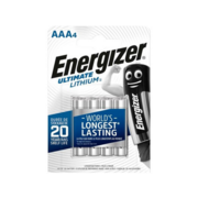 Батарейка AAA Батарейка AAA/ Батарейка Energizer Ultimate FR03 AAA BL4 Lithium 1.5V (4/48) (4 шт.)