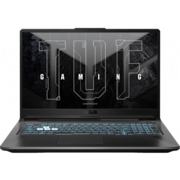 Ноутбук Asus TUF Gaming A17 FA706NF-HX007 Ryzen 5 7535HS 16Gb SSD512Gb NVIDIA GeForce RTX 2050 4Gb 17.3" IPS FHD (1920x1080) без ОС black WiFi BT Cam (90NR0JH5-M002L0)