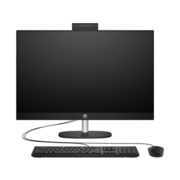 Моноблок Моноблок/ HP All-in-One 27-cr1004nh 27"(1920x1080)/Intel Core Ultra 7 155U(2Ghz)/16384Mb/512PCISSDGb/noDVD/Int:Intel Iris X/Cam/WiFi/war 1y/Jack Black/DOS + Eng kbd, mouse