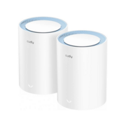 Бесшовный Mesh роутер Cudy M1200 (M1200(2-PACK)) AC1200 10/100BASE-TX белый (упак.:2шт)