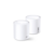 Deco X20(2-pack) AX1800 Домашняя Mesh Wi-Fi система, Wi-Fi 6, 1201 Мбит/с (2 потока) на 5 ГГц и 574 Мбит/с (2 потока) на 2,4 ГГц, 2 гигабитных порта на каждом модуле, поддержка OFDMA, MU-MIMO, бесшовный роуминг 802.11k/v/r {6} (052287)