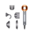 Фен Dyson Supersonic HD08 (никель/медный) Фен Dyson Supersonic HD08 (никель/медный)/ Supersonic HD08 Hair Dryer Nickel/Copper 389934-01