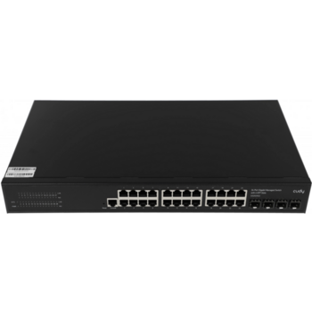 Коммутатор Коммутатор/ 24-Port Layer 2 Managed Gigabit Switch with 4 Gigabit SFP Slots