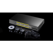 Коммутатор Cudy GS2028PS4-300W (L2) 28x1Гбит/с 4SFP 24PoE+ 300W управляемый