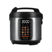 Мультиварка Red Solution M4100 5л 860Вт черный/стальной