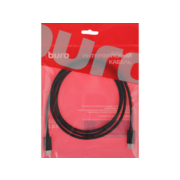 Кабель Buro BU-TYPE-C3.2-4KVID-1.5M USB Type-C (m)-USB Type-C (m) 1.5м черный