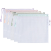 Папка на молнии ZIP Deli Colorful EF281 A5 ПВХ 0.23мм ассорти цвет молнии ассорти