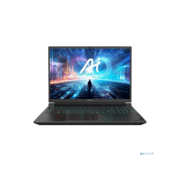 Ноутбук Gigabyte G6X Core i7 13650HX 16Gb SSD512Gb NVIDIA GeForce RTX4050 6Gb 16" IPS FHD+ (1920x1200) FreeDOS grey WiFi BT Cam (9MG-42KZ853SD)