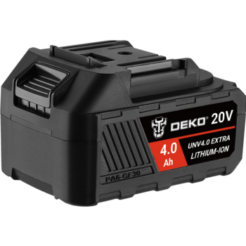 Батарея аккумуляторная Deko UNV4.0 EXTRA 20В 4.0Ач Li-Ion (063-4496)