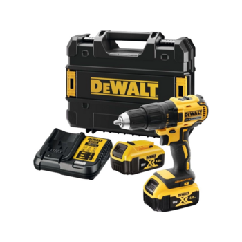 Дрель-шуруповерт DeWalt DCD777M2T аккум. патрон:быстрозажимной (кейс в комплекте)