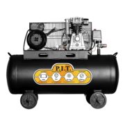 Компрессор поршневой P.I.T. PAC100-C1 масляный 370л/мин 100л 2500Вт черный