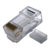 Коннектор Lanmaster (TWT-PL45-8P8C-6V) UTP кат.6 RJ45 прозрачный (упак.:100шт)