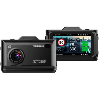 Видеорегистратор с радар-детектором TrendVision Combo F10 GPS ГЛОНАСС