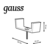 Крепление Gauss TR147 черный