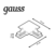 Соединитель Gauss TR134 белый