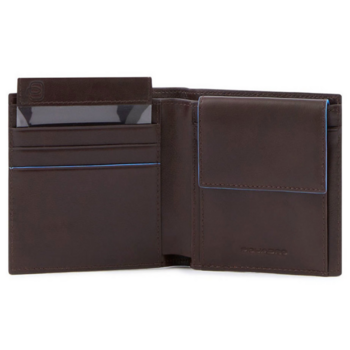 Кошелек мужской Piquadro Blue Square Revamp PU4188B2VR/MO коричневый натур.кожа
