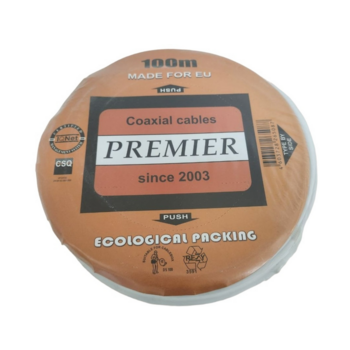 Кабель Premier SAT-703B BC WT 100м. белый (21-601 100)