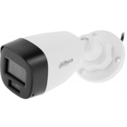 Камера видеонаблюдения аналоговая Dahua DH-HAC-HFW1209CLP-LED-0280B-S2 2.8-2.8мм HD-CVI HD-TVI цв. корп.:белый