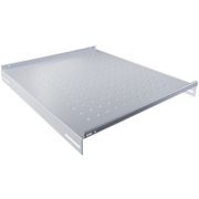 Полка стационарная NTSS NTSS-FS-800 1U нагр.:60кг. 19" 550мм серый (упак.:1шт)