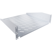 Полка стационарная NTSS NTSS-FF-450 1U нагр.:20кг. 19" 450мм серый (упак.:1шт)