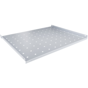 Полка стационарная NTSS NTSS-FSW-600 1U нагр.:20кг. 19" 600мм серый (упак.:1шт)