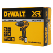 Дрель-шуруповерт DeWalt DCD708N-XJ Без АКБ и ЗУ аккум. патрон:быстрозажимной (DCD708N-XJ)