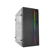 Корпус Оклик OCC-MN306 черный без БП mATX 1x80mm 2x120mm 1xUSB2.0 1xUSB3.0 audio
