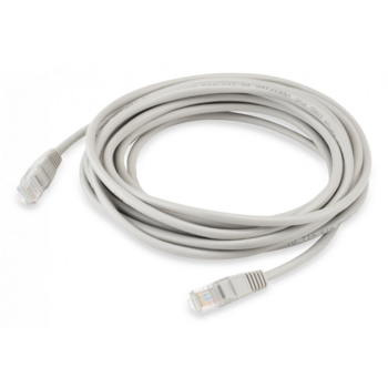 Патч-корд Buro UTP-5E-5M-G-LSZH UTP cat.5E 5м серый RJ-45 (m)-RJ-45 (m)
