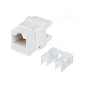 Модуль NTSS NTSS-KJ-UTP-RJ45-6-180-WT информ. KeystoneRJ45 кат.6 UTP бел.