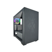 Корпус Azza Hive черный без БП ATX 8x120mm 5x140mm 2xUSB2.0 1xUSB3.0 audio bott PSU