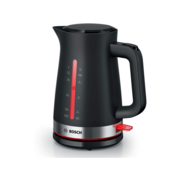 Чайник электрический Bosch TWK4M 1.7л. черный корпус: пластик (TWK4M223)